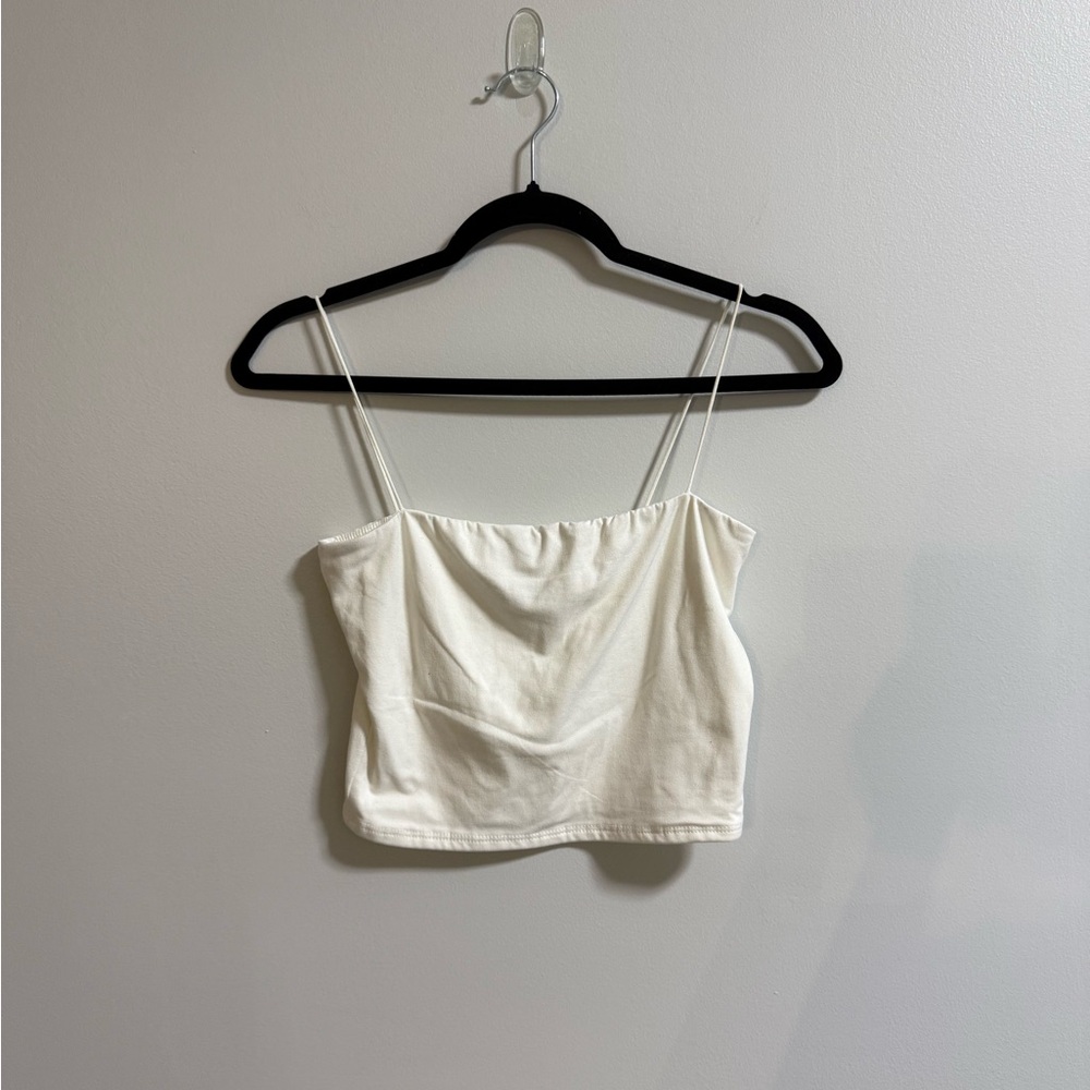 Windsor White Spaghetti Tank